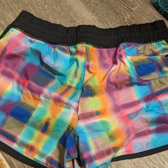 New Balance Shorts New Balance Multicolor Running Shorts With Liner